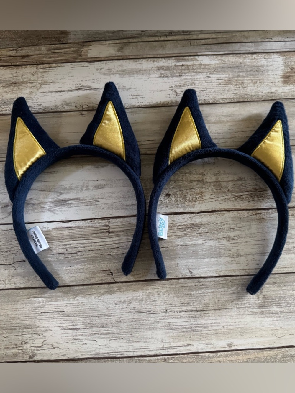 New Authentic Bluey Character Plush Ear Headband Costume Halloween Accessory